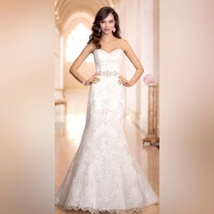 Stella York Wedding Dress with Veil